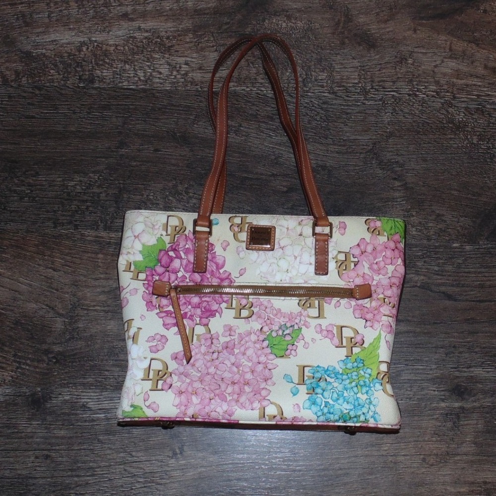 Dooney & Bourke Hydrangea Floral Tote Shoulder